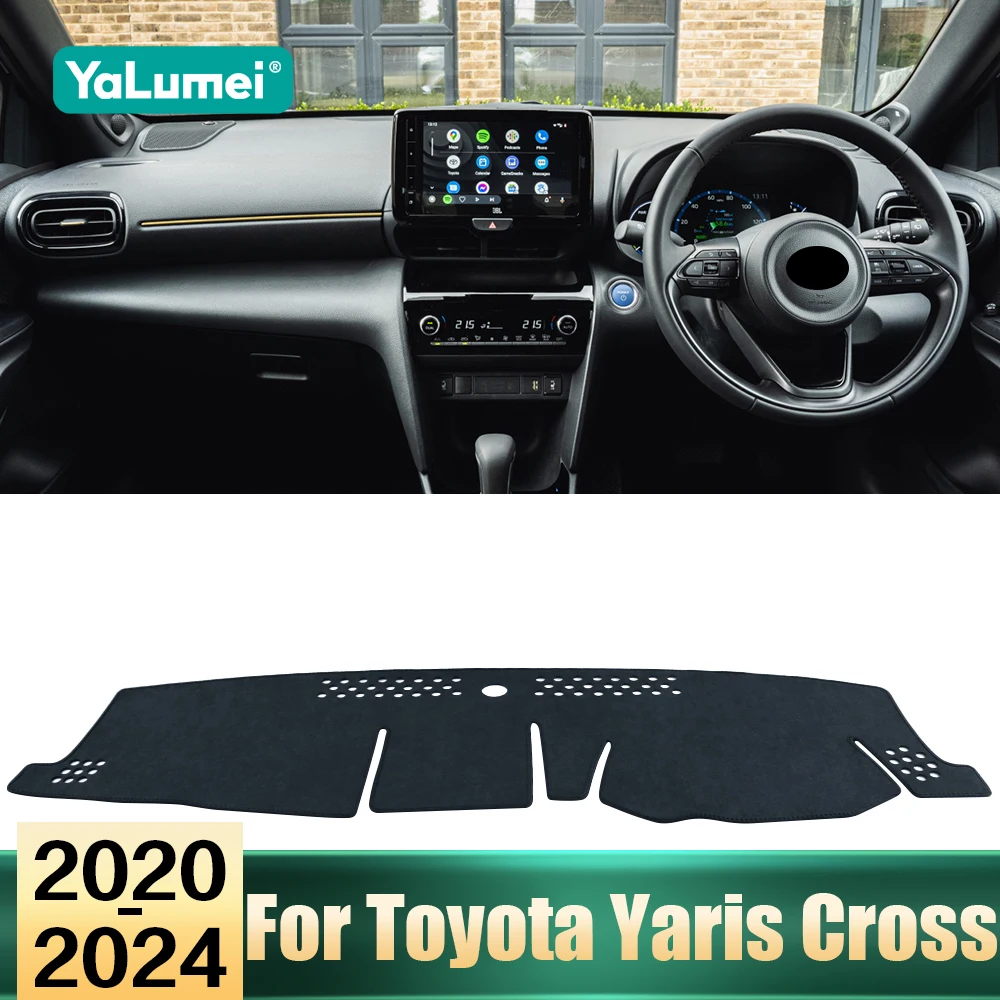 

Car Accessories For Toyota Yaris Cross XP210 2020 2021 2022 2023 2024 Dashboard Carpets Avoid Light Cover Sun Shade Anti-UV Pad