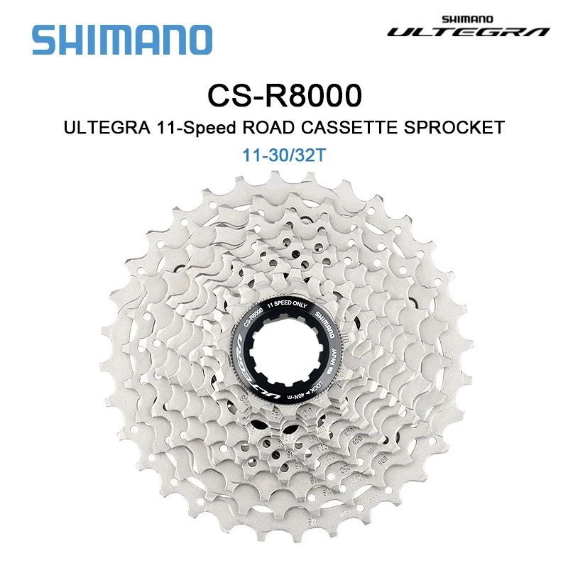 

Shimano 105 Ultegra CS-R8000 11 Speed Cassette k7 11v Road Bike Cubo k7 11v Shimano 30T 32T Cassette for HG