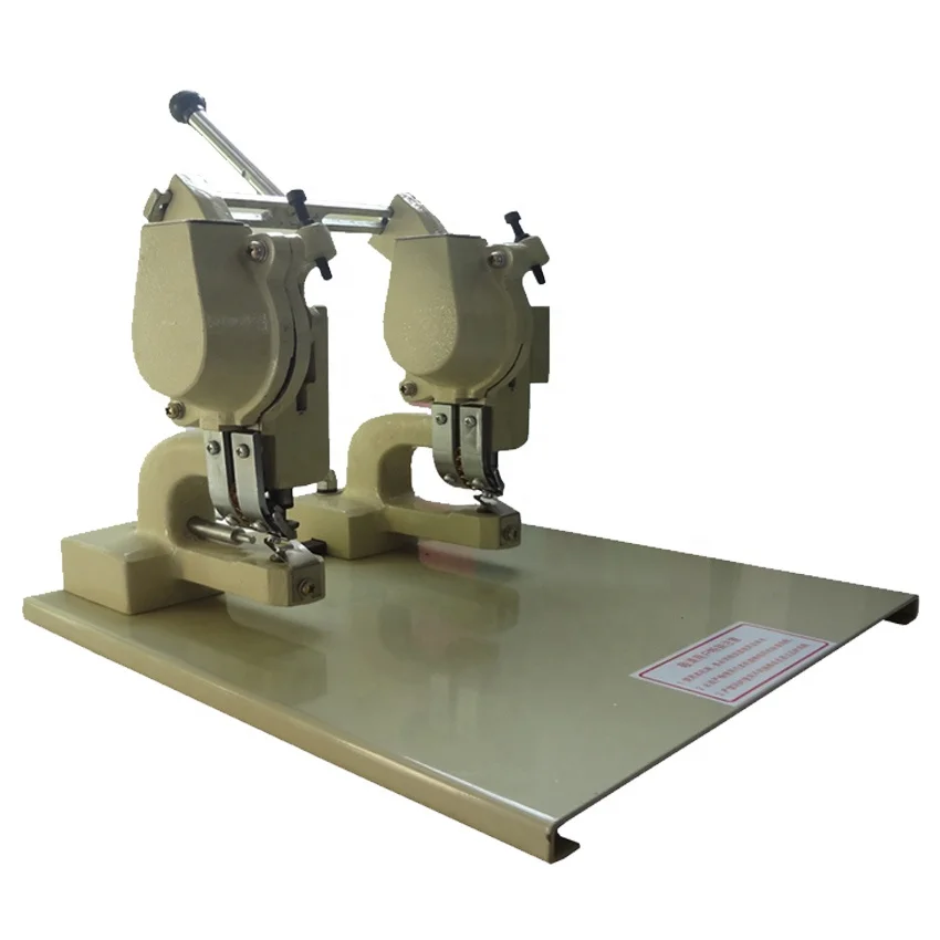 two head eyelet punching machine price