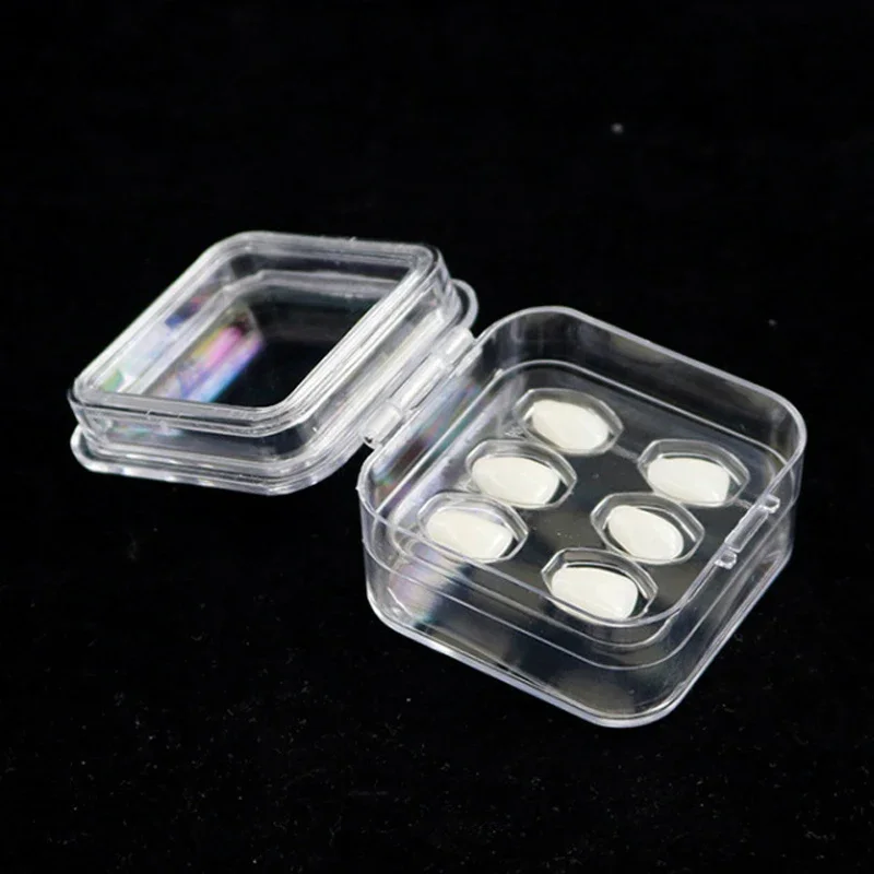 Dental Membrane Box Denture Storage Box Dental Crown Storage Case Dental Pillow case with Transparent Film Dentist Tool