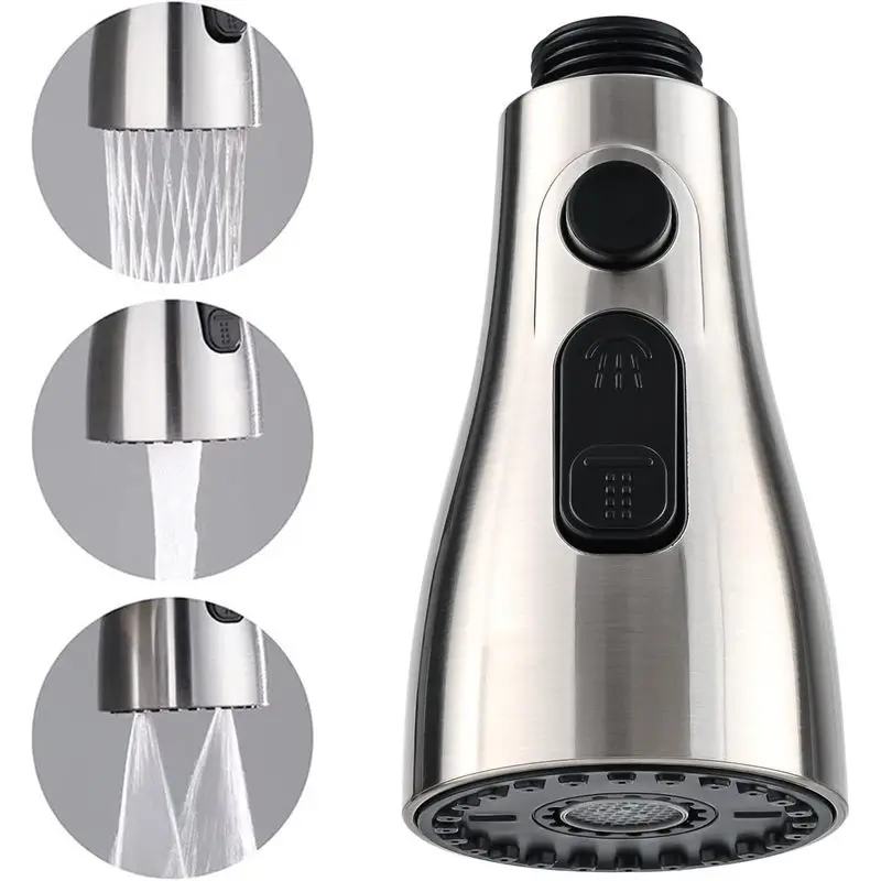 3 Function Kitchen Tap Spray Head Replacement PartPull Out Spray Head for Kitchen Sink Tap Kitchen Spray Head Pull Down Faucet d