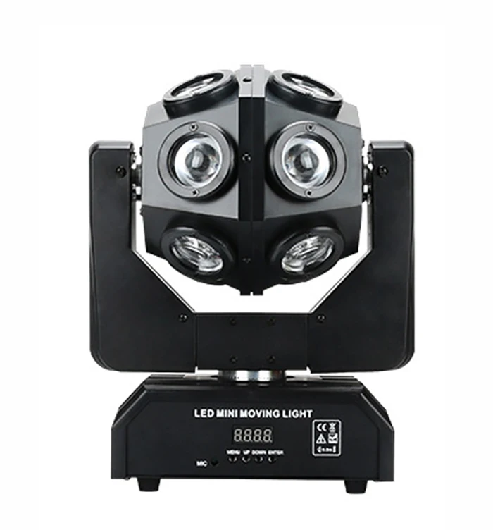 Led Strahl Moving Head 12×12W rgbw Rotierenden Disco Strobe Licht 4in1 dmx Controller Professionelle Dj Party nachtclub Club Hochzeit St – Detail 1