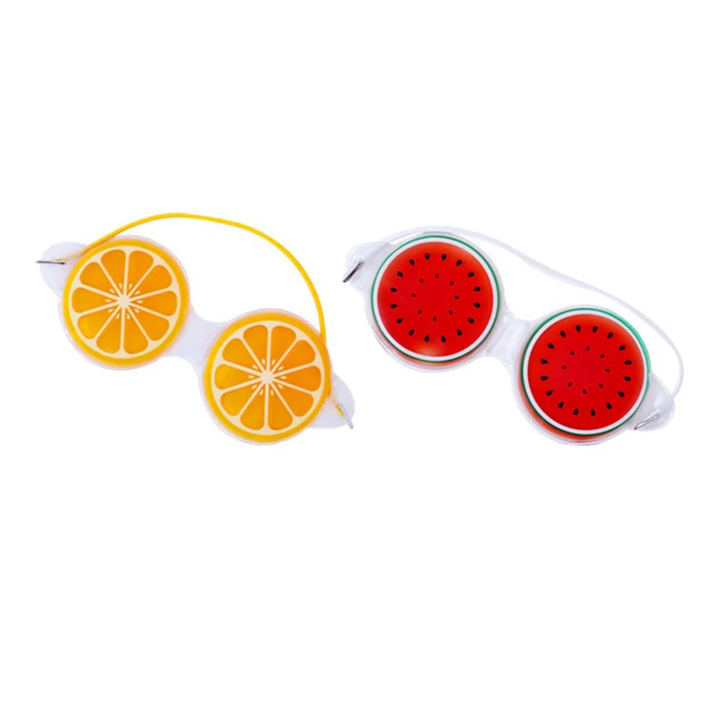 

4PCS Hot Cold Eye Mask Pads Reusable Cooling Gel Ice Pouch Women Premium Material Reduce Puffiness Dark Circles Eye Bags Fine