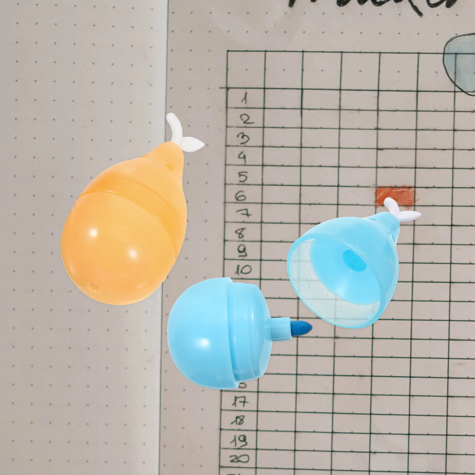 

Набор из 6 маркеров-выделителей с мультяшными рисунками, мини-маркеры для студентов, для пометок, для школы, офиса, учебы, красочные, милые