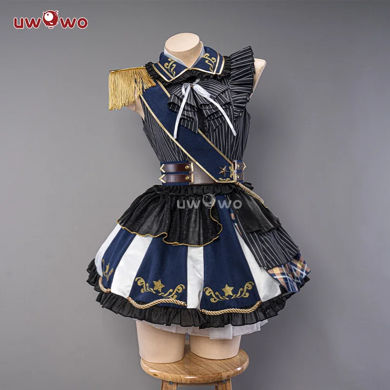 AUF LAGER UWOWO Arimaa Kadda Cosplay Militär Lolita Idoll Stagee Performance Masterr Cosplay Halloween Kostüm Outfits Dre@0Z*
