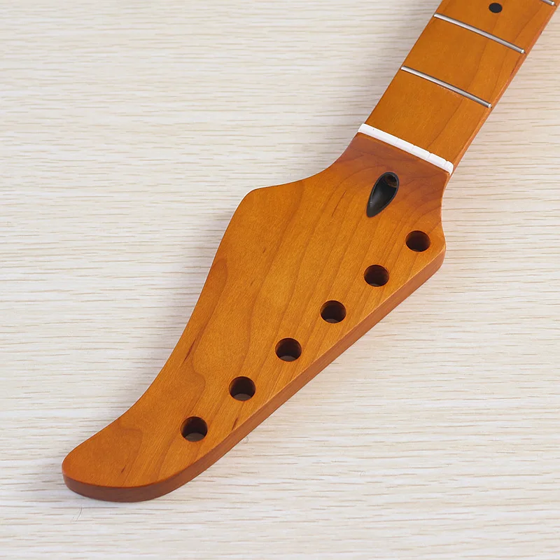 

6-string 22fret matte 5.6 wide electric guitar neck assembly DIY electric guitar accessories