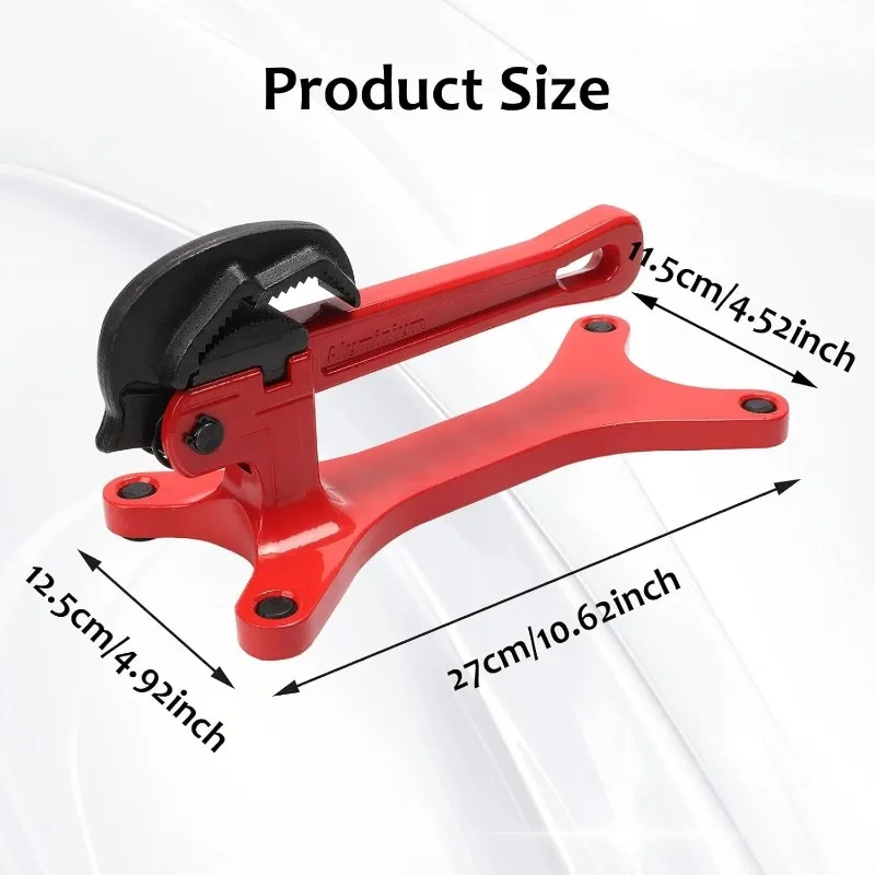 Portable Pipe Vise,Pipe Tightening Vise, Portable Aluminum Tube Vice, Lightweight Hand Tool for Valve Maintenance High-Altitude