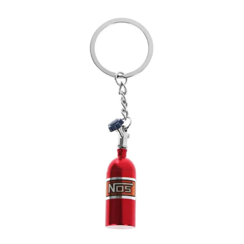 QM82 Universal Metal for Key Ring Durable for Key Chain Holder Keyfob For NOS Turbo Nitrgen Bottle Car Styling Fashionable De