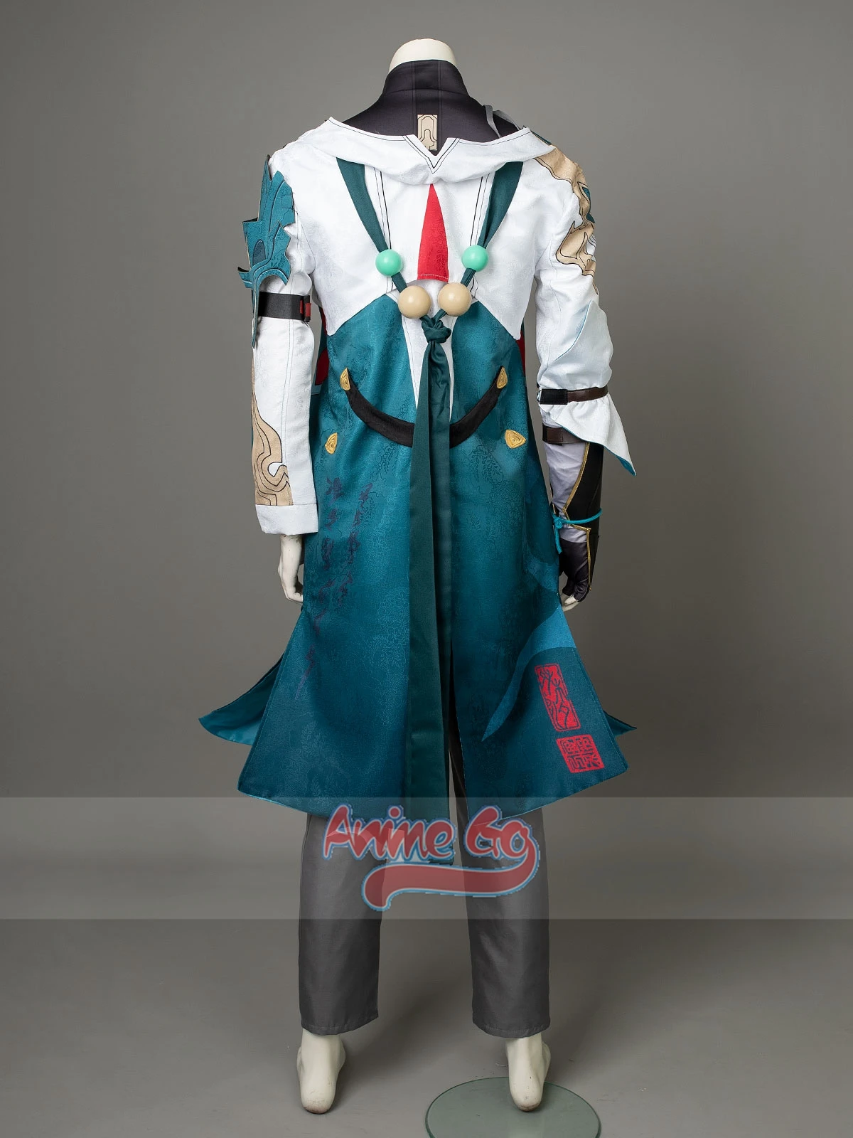 Honkai Star Rail Danheng Cosplay Costume pour Homme, Perruque, Bel Uniforme de Jeu, Tenues d'Halloween, Dan Heng, C07payée ity 1E