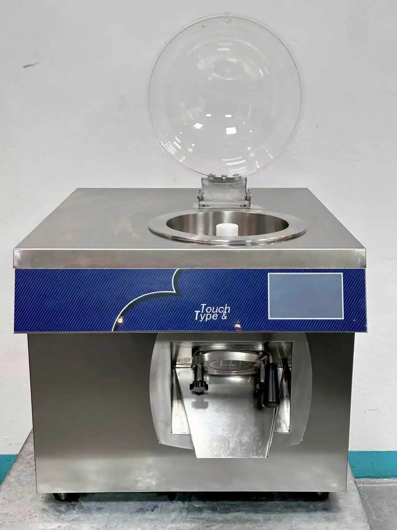 Italian Gelato Hard Automatic Ice Cream Making Machine Tabletop 3-in-1 (Making/Display/Preservation)