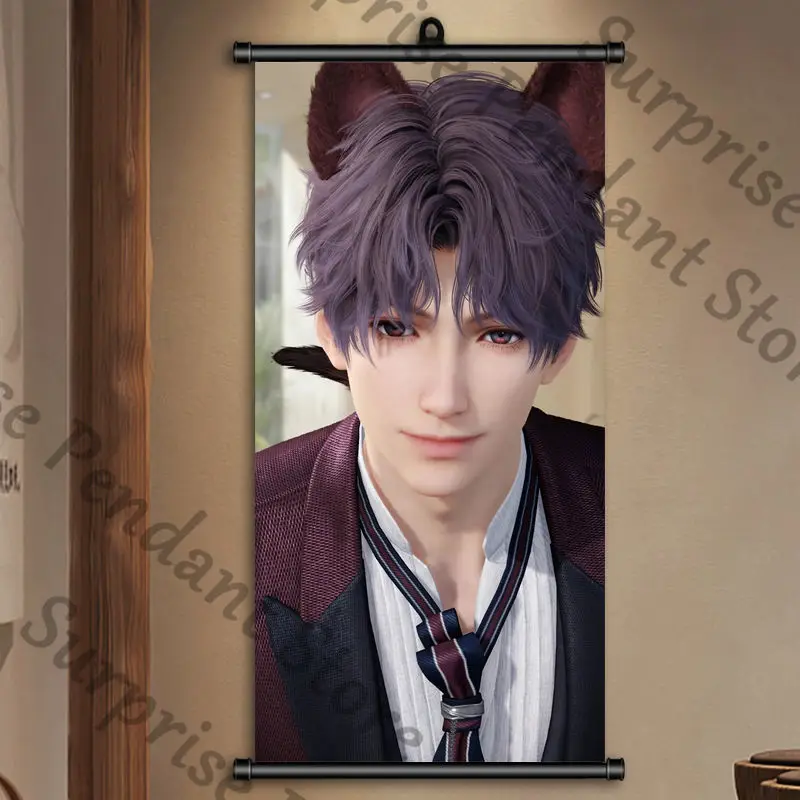 الحب والمساحة العميقة ملصق التمرير جدار اللوحة هدية أنيمي سيلوس رافاييل 	   زين كزافييه أمبيطوس ديكور