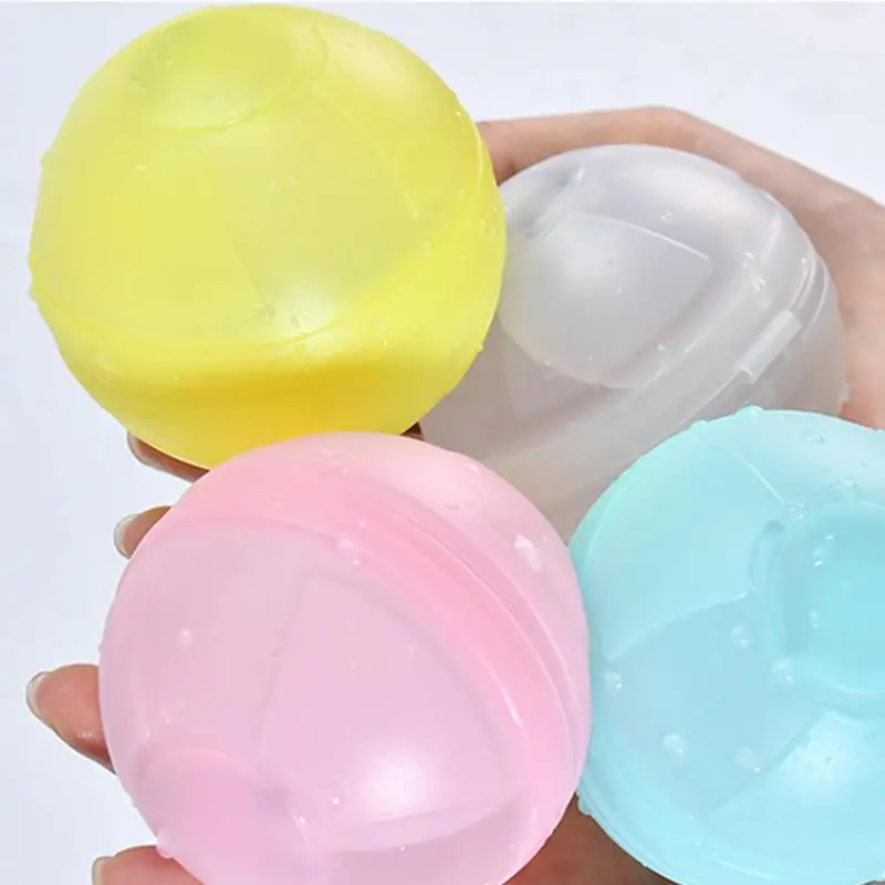 Creative Silicone Water Balloons Reusable Summer Water Splash Balls Outdoor Activities Water Games Toy Summer Party Supplie