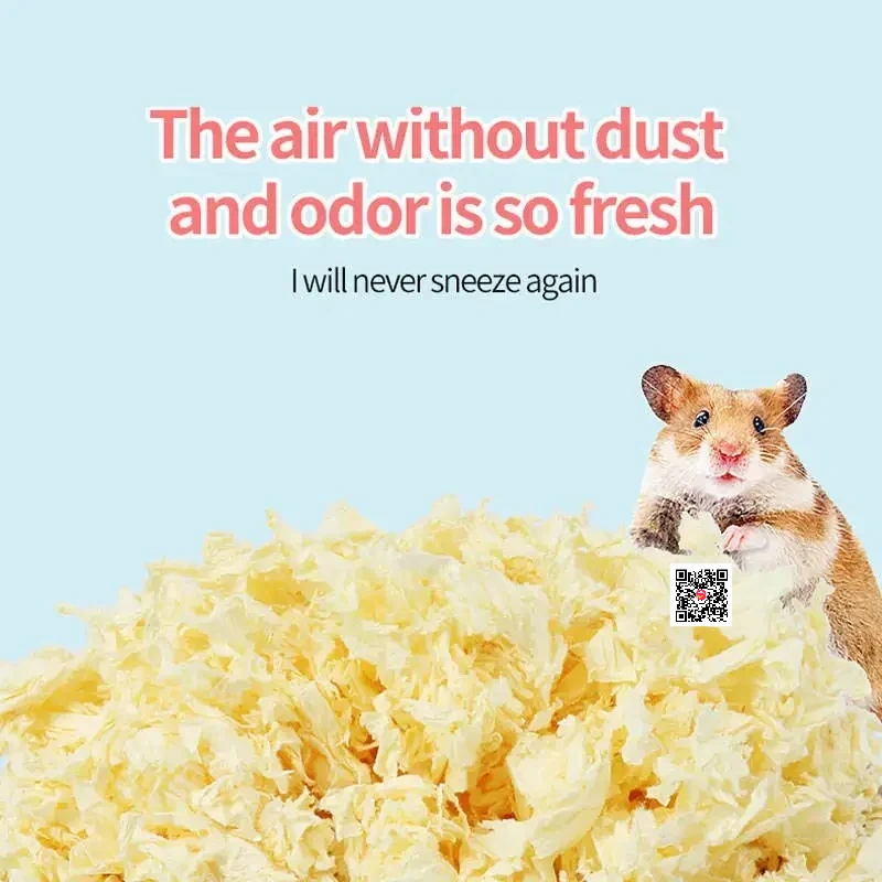 

Yee Hamster Supplies Paper Cotton Golden Bear Warm Bedding Absorbent Deodorizing