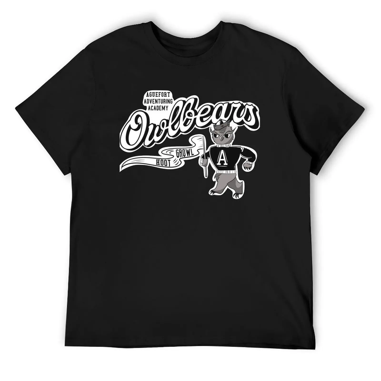

Aguefort Owlbears Old School Mascot T-Shirt