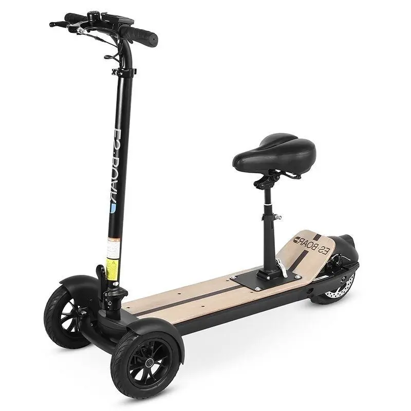 popular products 2021 adults folding With seat 3 wheel electric scooter sale