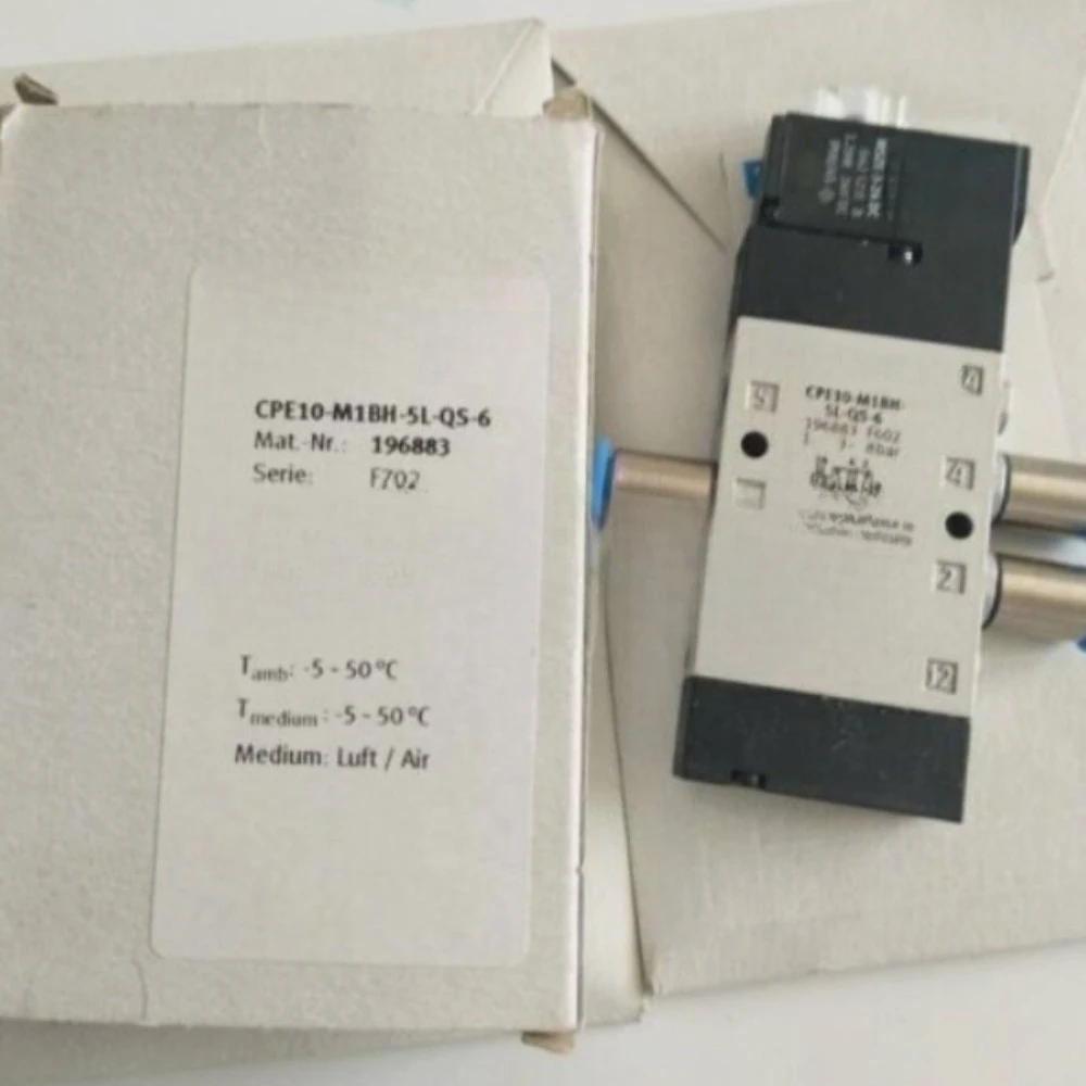 

1 шт. НОВЫЙ электромагнитный клапан CPE10-M1BH-5L-QS-6 196883 в коробке. Быстрая доставка.