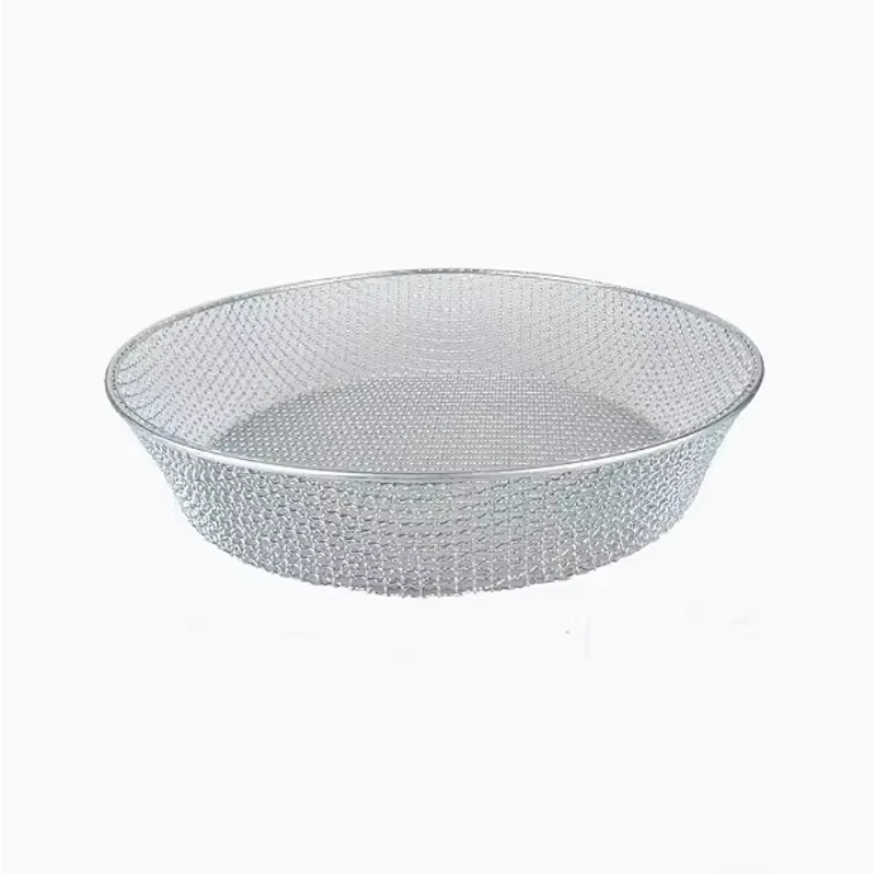 Household Round Wire Sieve DIA30cm Mesh 2/3/4/5/6/8/12mm for Screen Sand Gravel Corn Large Sieve Soil Garden Sand Sieves Iron