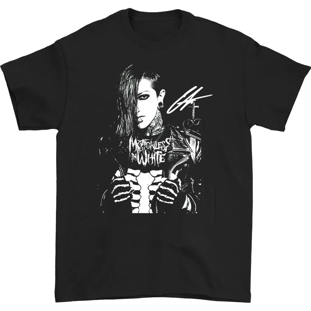 

SALE member Motionless in White signed T-shirt Black Cotton S-3XL