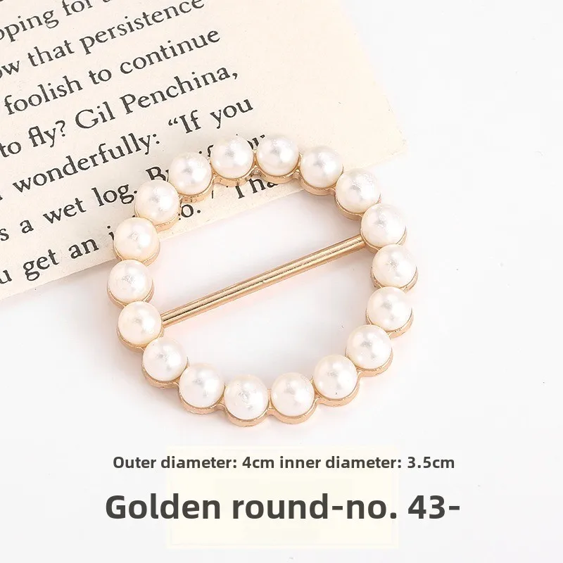 النساء هندسية بروش الملابس الزاوية عقدة زر حلقة قميص هيم تي شيرت وشاح مشبك الملابس اكسسوارات الديكور