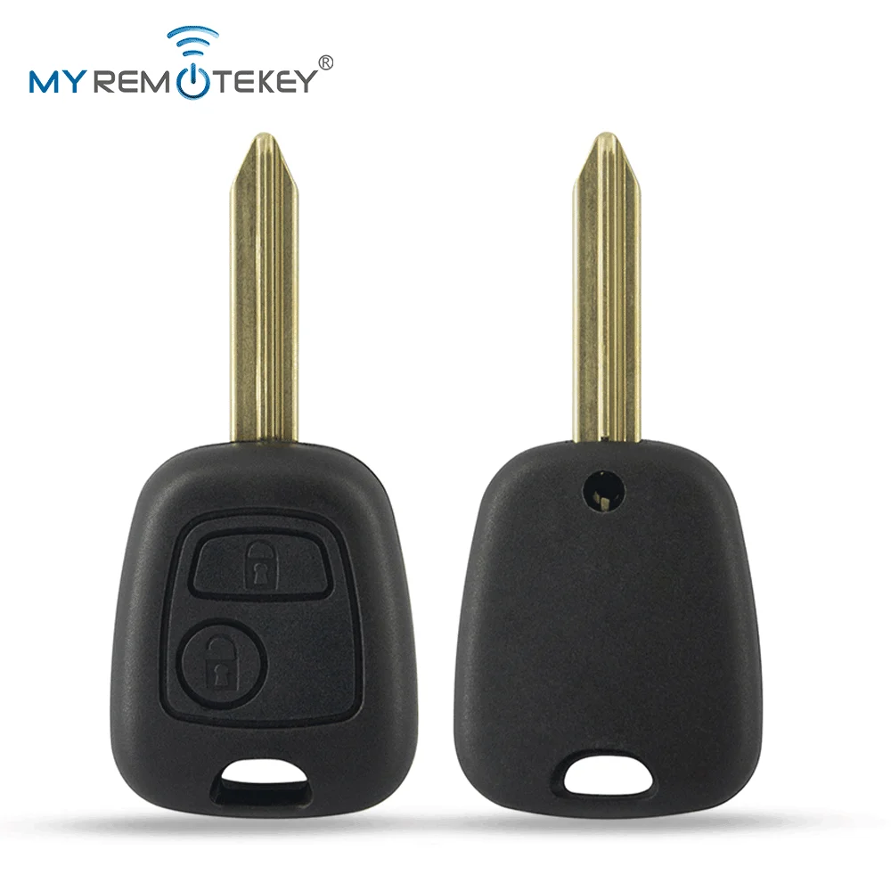 MYREMOTEKEY Key Shell 2 Button SX9 Blade for Peugeot 806 EXPERT PARTNER RANCH Citroen Xsara C5 Elysee PICASSO SAXO Xantia