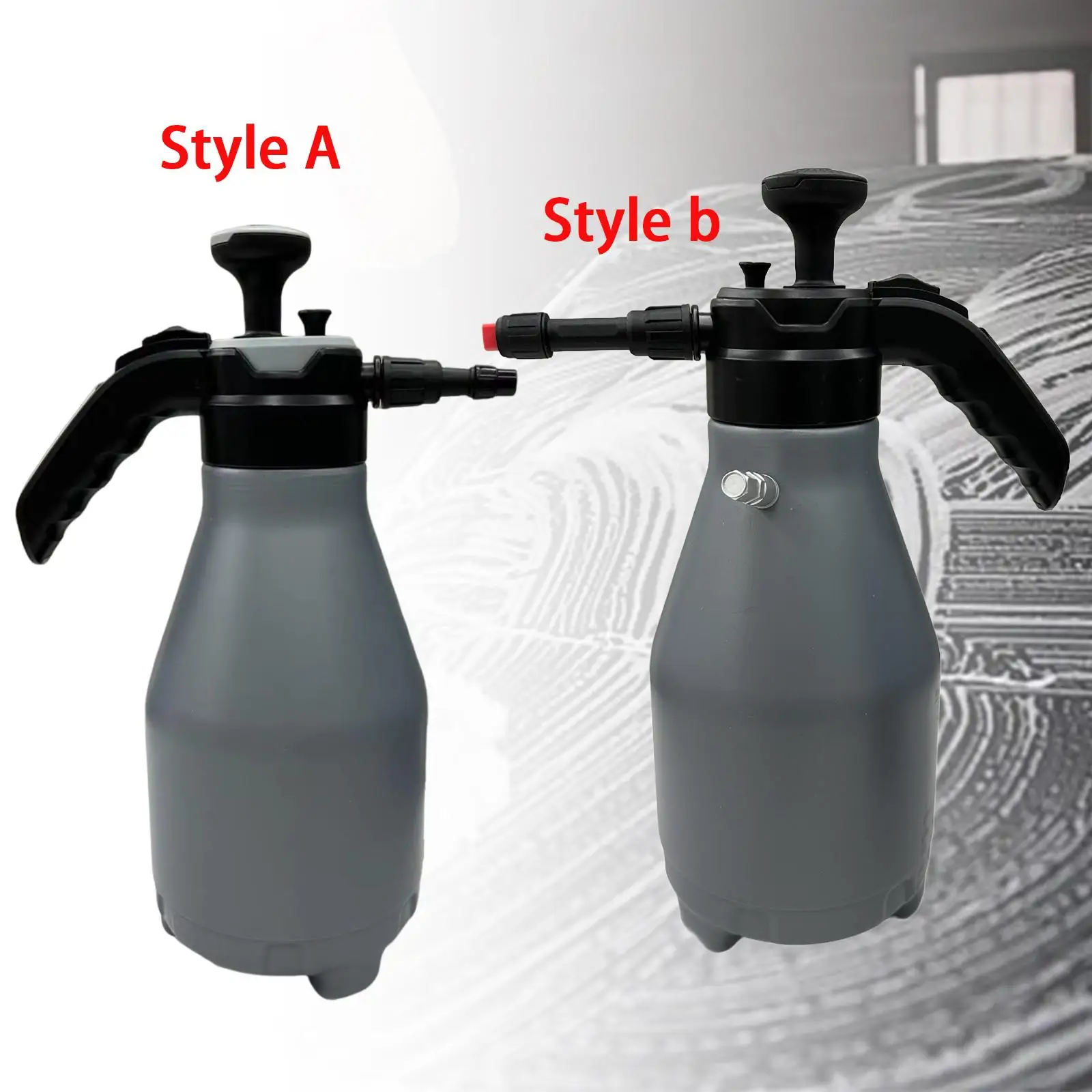 

Car Wash Sprayer Multifunction Manual Foam Sprayer Bottle for Gardening Plant Watering Spraying Weeds Lawn Home Cleaning