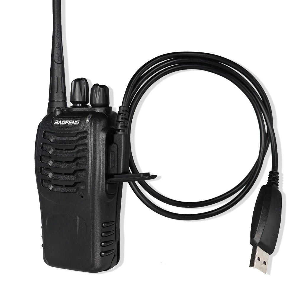 Baofeng-Cable de programación USB para walkie-talkie, dispositivo con Software de unidad CD, UV-5R, bf-888S, UV-82, Radio Ham para Win10 XP, Original