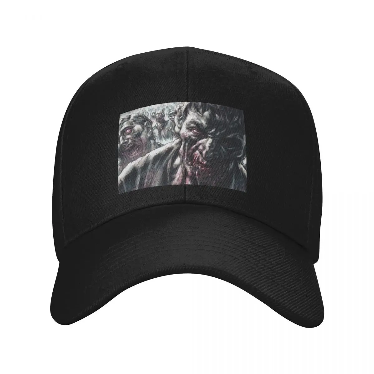 Zombie Horde Baseball Cap Mountaineering Luxury Cap New In Hat Golf Hat Man Boy Women's