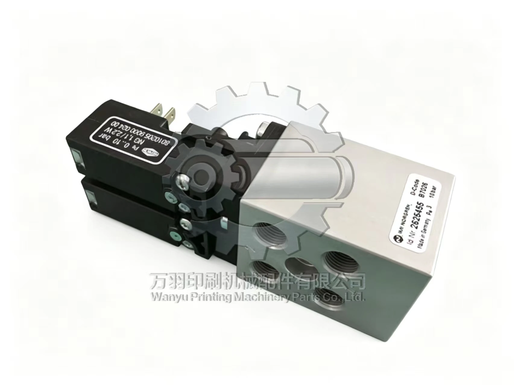 Roland 700 Solenoid Valve, Double Head Solenoid Valve Cylinder Impression Valve for Offset Printing Machine 3