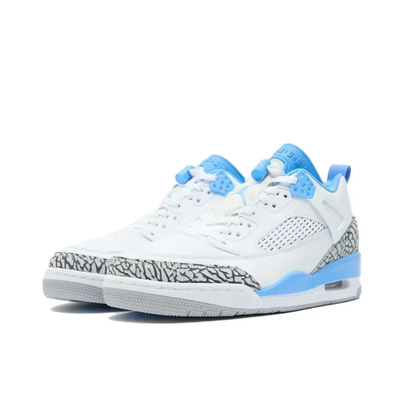 Nike Jordan Spizike Low Mens Sports Shoes Comfortable wear basketball shoes winter classic retro trend casual shoes blue