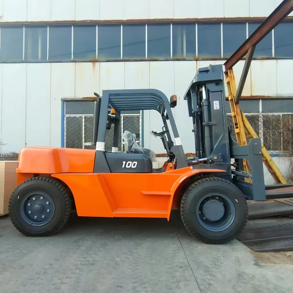 YG Customized High Lift 4m Diesel Forklift 3.5Ton Load Capacity With Cummins Engine