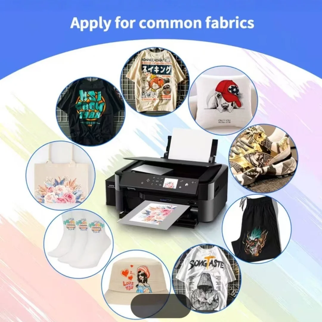 20/50/100Pcs A4 Stainless Steel Blank Pet Heat Transfer Paper, Used for Direct Printing of DIY Patterns on T-Shirts and Textiles
