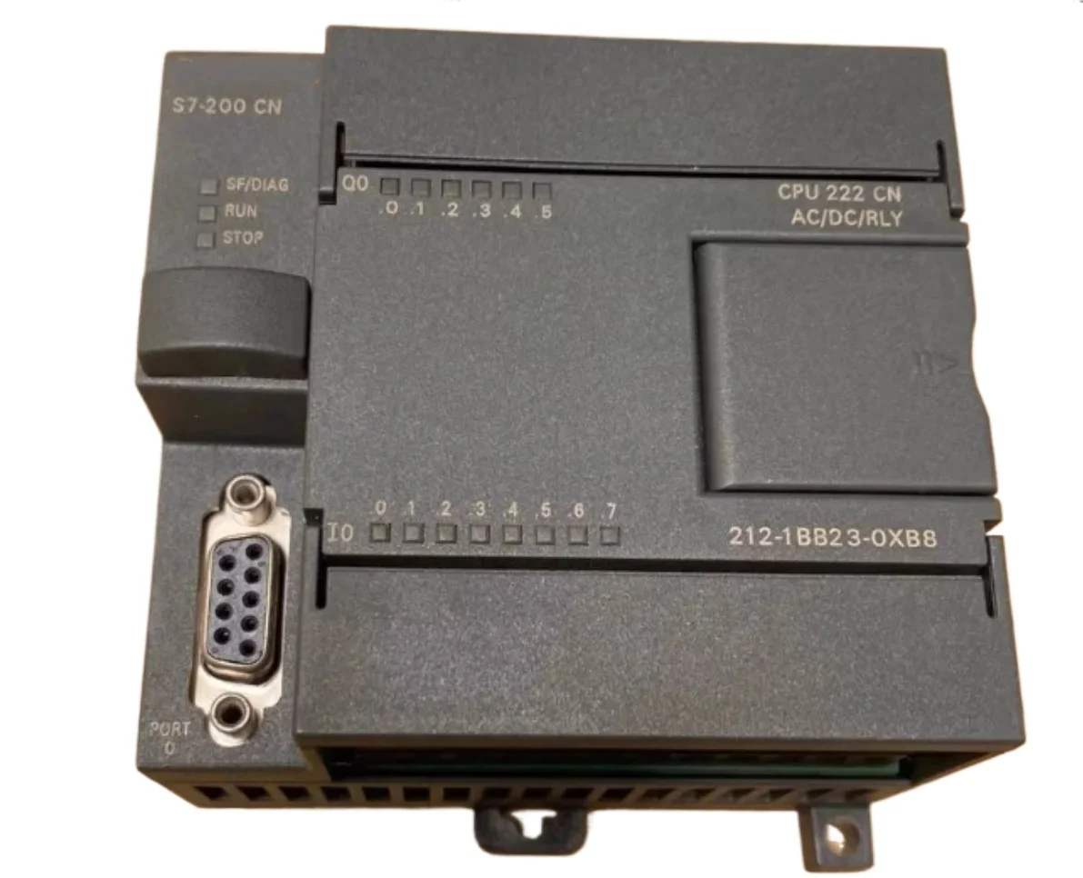 

Compatible with CPU222 S7-200 PLC programmable controller 8 inputs 6 outputs 1 PPI relay transistor 212-1BB23-0XB8 212-1AB23-0XB