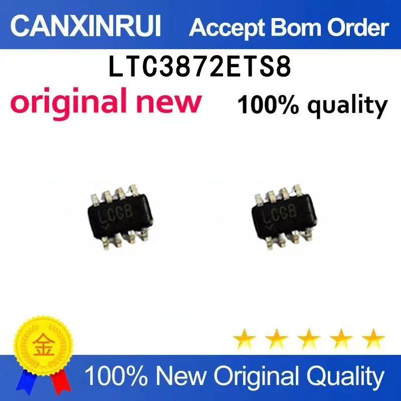 

(5-100 pieces)LTC3872ETS8 silk screen LCGB no detection resistor current mode boost DC/DC controller