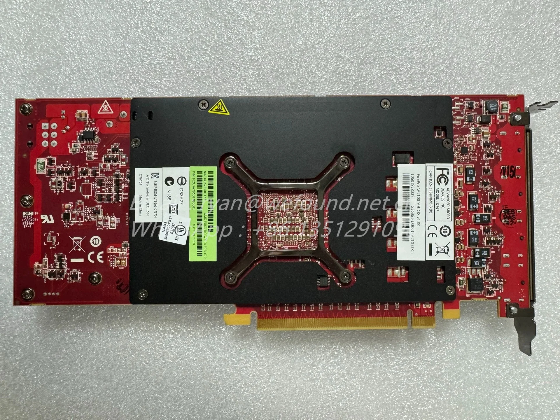 GPU for W7100 Firepro 8GB Graphics Card