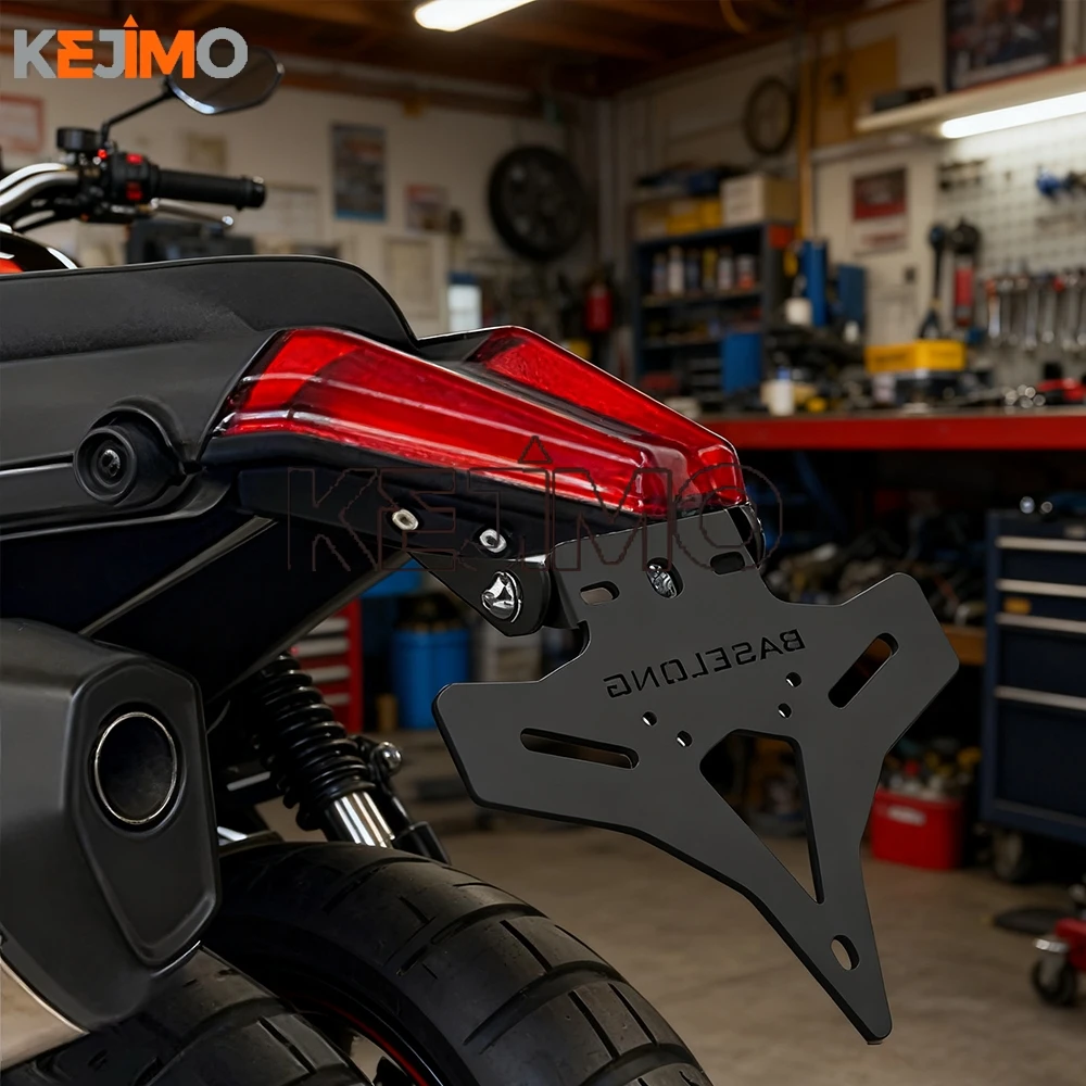 

450MT IBEX450 2025 2026 FOR CFMOTO 800MTX RALLY 800MT-X MTX 2024 - 2027 License Plate Holder Fender Eliminator Tail Frame Plate