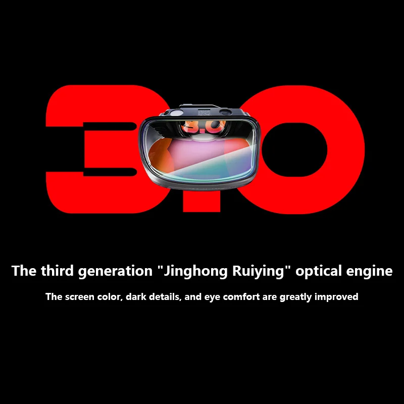 نظارات XREAL Air 2 Nreal Air 2 الذكية AR شاشة Micro-OLED 120 هرتز فرشاة عالية 72 جرام خفيفة للغاية ودقة ألوان احترافية