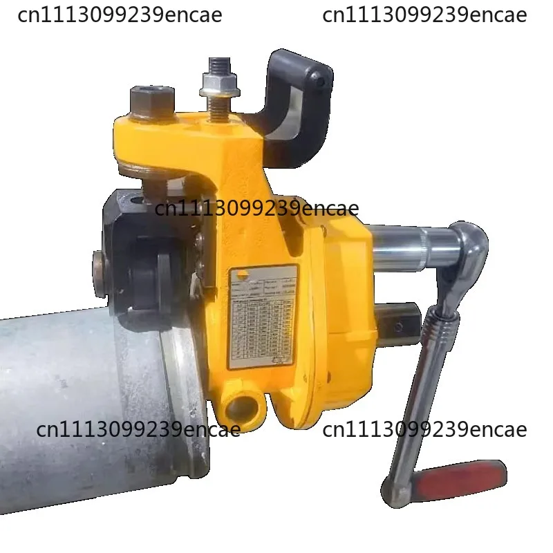Roll Pipe Groover Fully Manual Steel Pipe Grooving Machine for 1