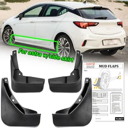 4x For OPEL Vauxhall Holden Astra K MK7 BK RS RSV OPC VXR GSI 2015 - 2021 Mud Flaps Splash Guards Mudguards Front Rear 2018 2019