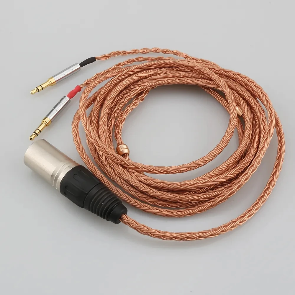 16cores OCC Headphone Cable For Hifiman Sundara Ananda HE1000se HE6se he400i he400se Arya