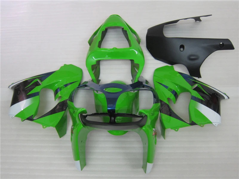 

Motorcycle fairing kits for Kawasaki Ninja ZX9R 02 03 road body repair Fairings Green ZX 9R 2002 2003