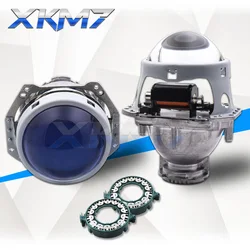 Bi-xenon Projector For Hella 3R D2S G5 5 HID Headlight Lenses 3 inch HD Blue Lens Car Lights Accessories Retrofit D1S D3S D4S