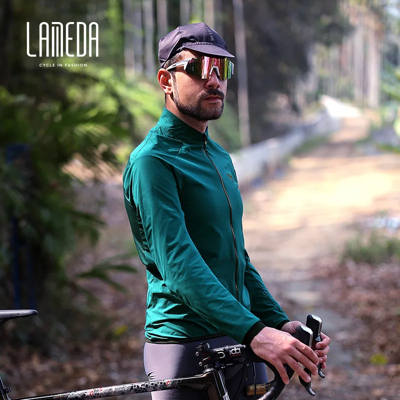 Lameda Windbreaker Cycling Man Windproof Cycling Clothes Spring And Autumn Cycling Jackets Men's Women's Mountain Road Bike Tops