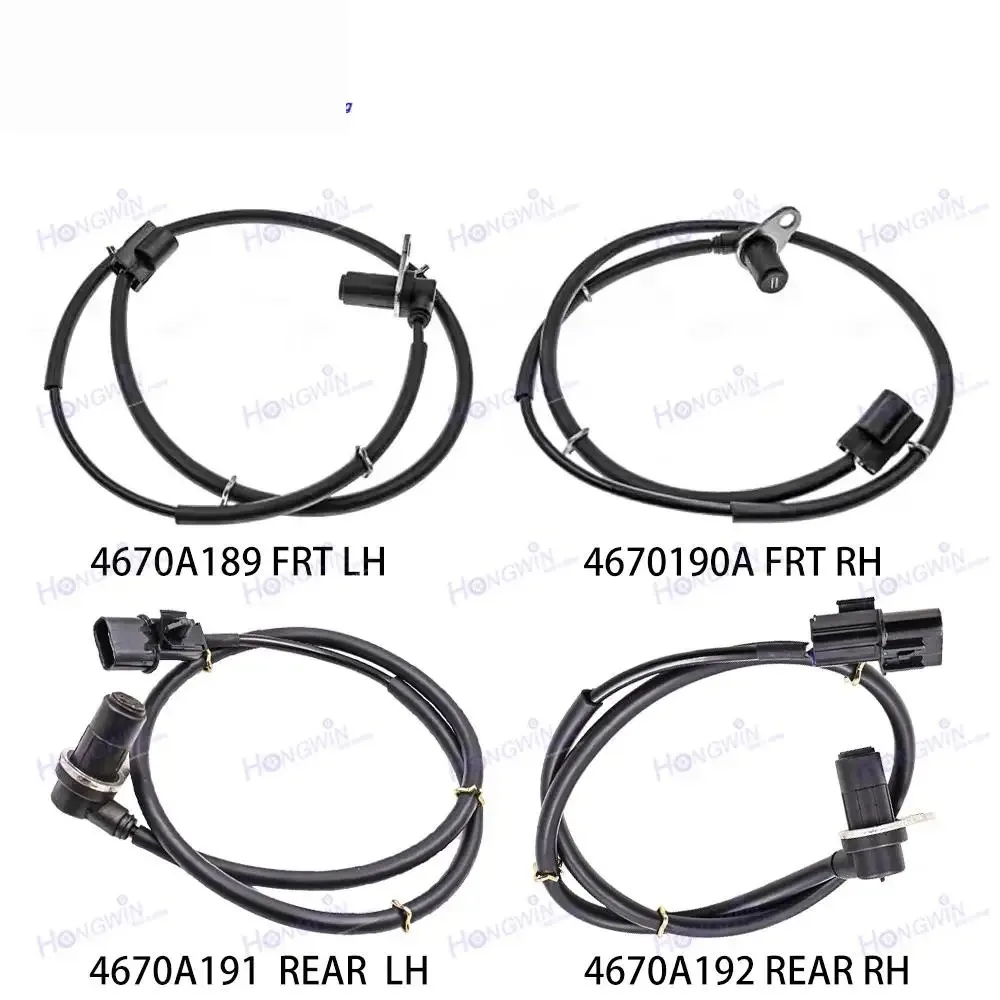 

Sensor velocidad rueda lantera trasera LH RH ABS para Mitsubishi Pajero IV 4th V87 V88 V93 2006-2016 4670A189 4670A190 4670A19