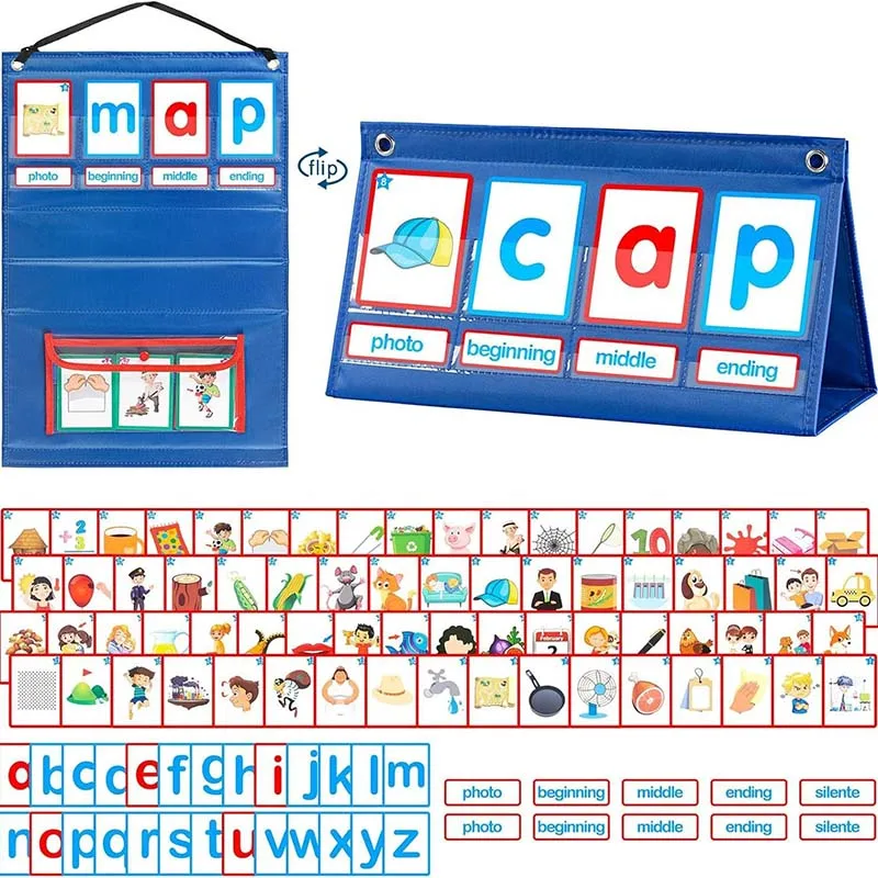 tableau-de-planification-visuel-pour-enfants-tableau-de-taches-a-suspendre-avec-70-cartes-calendrier-d'apprentissage-magnetique-pour-enfants-jouet-educatif