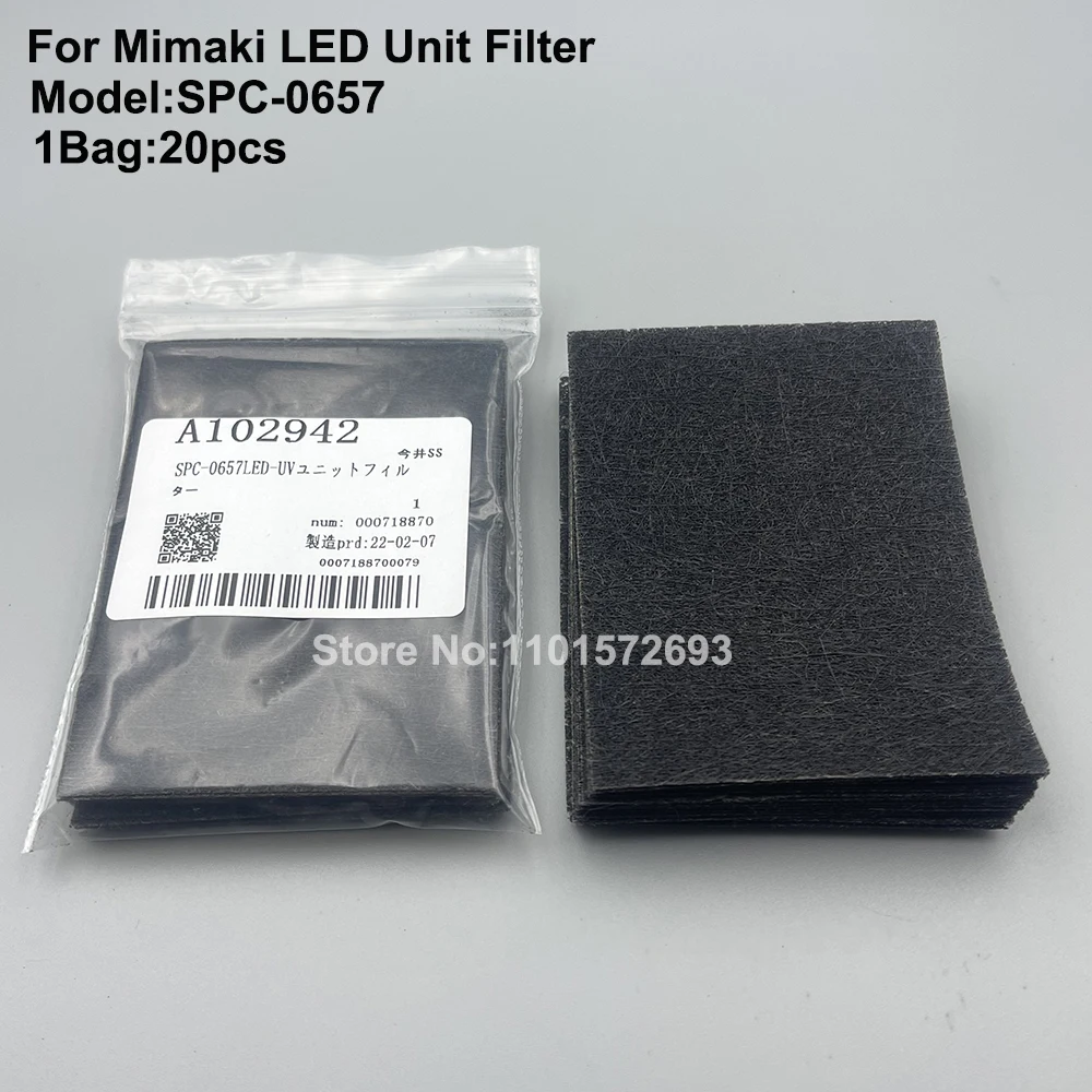 Original LED-UV INK FILTER A102942 SPC-0657 for Mimaki UJF-3042 UJF-3042HG UJF-6042 UJF-3042FX Printer Filter filtering Sponge