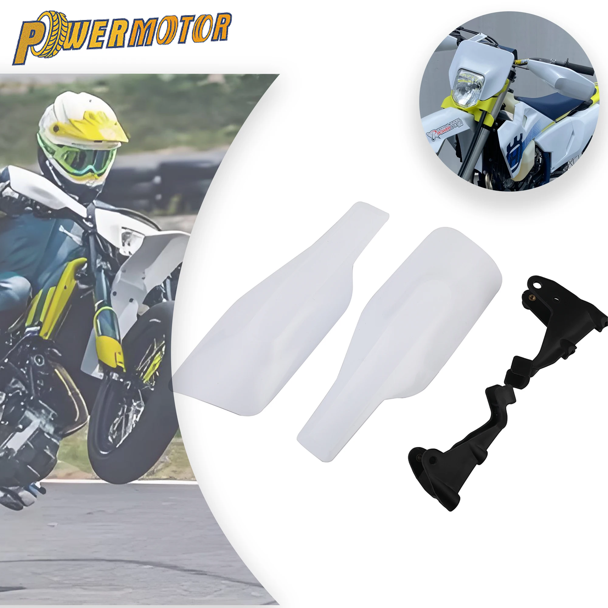 

For Husqvarna Motorcycle Handguards for TX FC FE TE TC FX 125 to 501 DirtBike Enduro Motocross Supermoto Shield Protector Parts