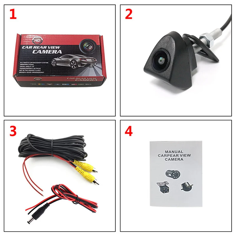 HD CCD سيارة شعار كاميرا الرؤية الأمامية ، تويوتا أفينسيس ولي ريز بريوس برادو كامري يارس كورولا هايلكس #6