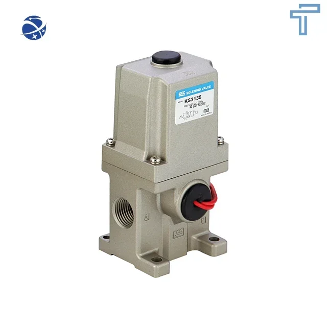 Best Price and Good Product Excellent durability with its non-lubricated type KCC Pneumatic solenoid valve [KS3135]