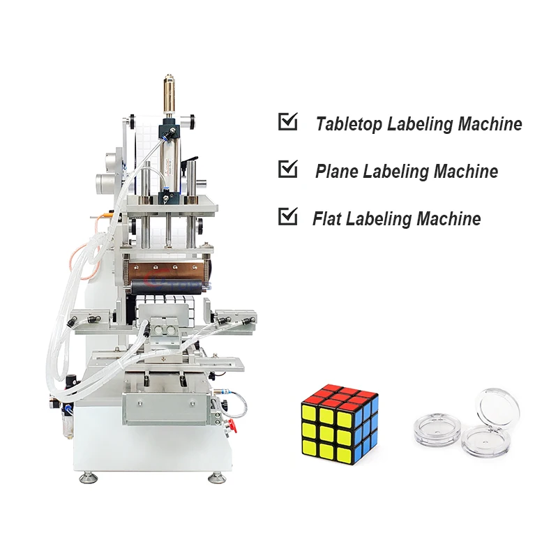 Semi-automatic Self-adhesive Labeling Machine for Cardboard Boxes/Flat Surface Sticker Label Machine