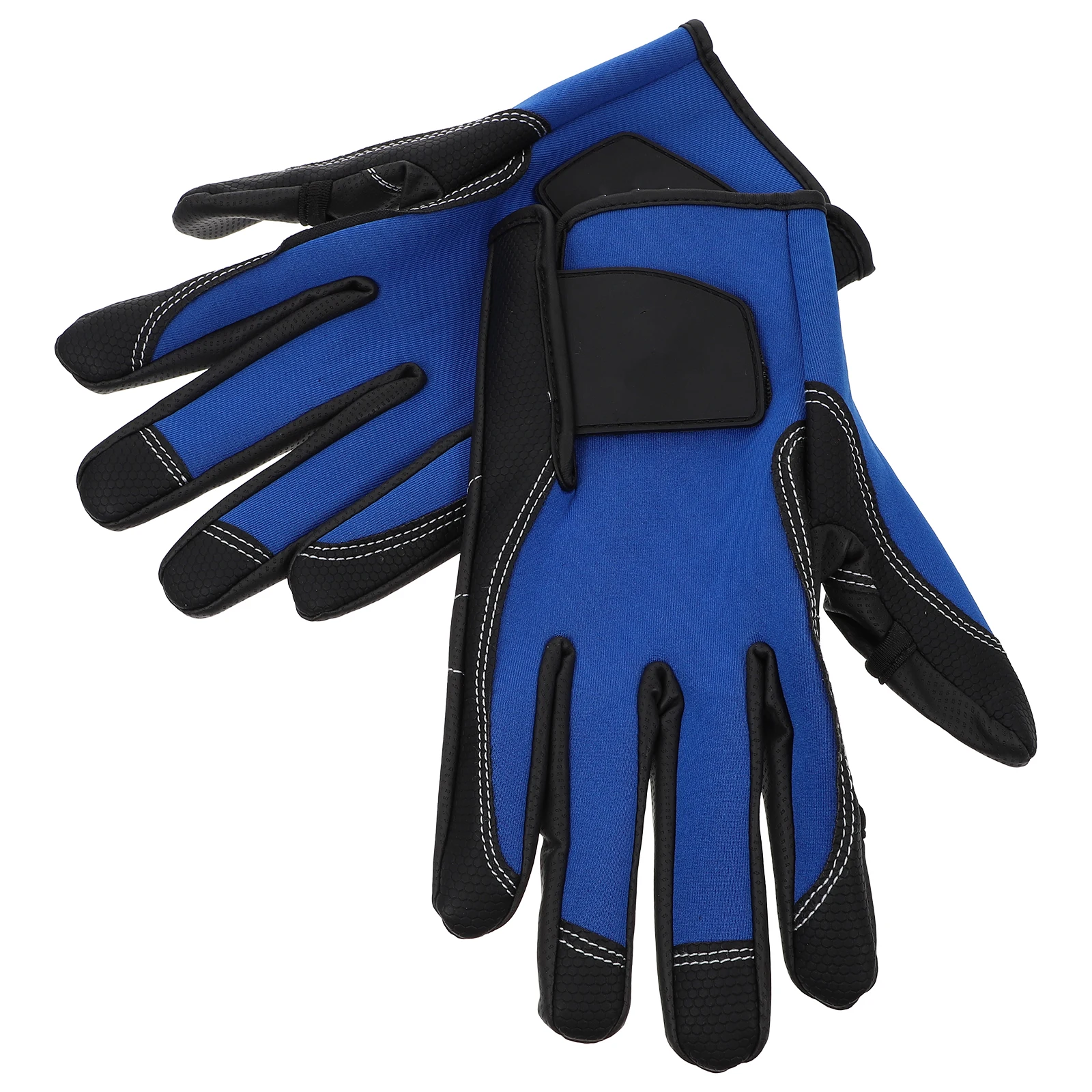 

Fishing Gloves 2 Fingers Cut Water Proof Diving Fabric Warm Winter Non slip Hiking Camping Mitts Two fingerless Gloves Outdoor
